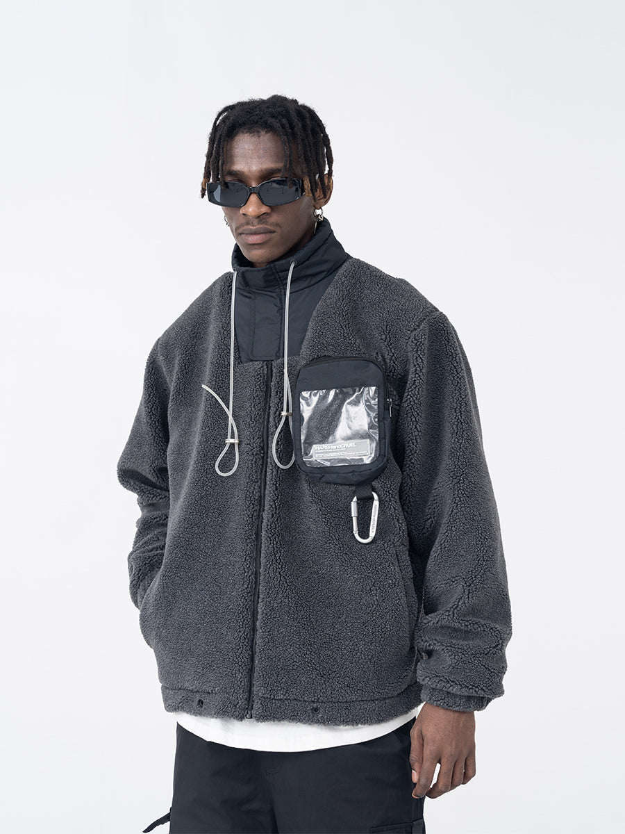 PVC Pocket Sherpa Jacket