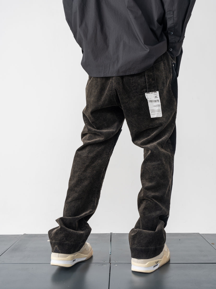 Irregular Corduroy Trousers