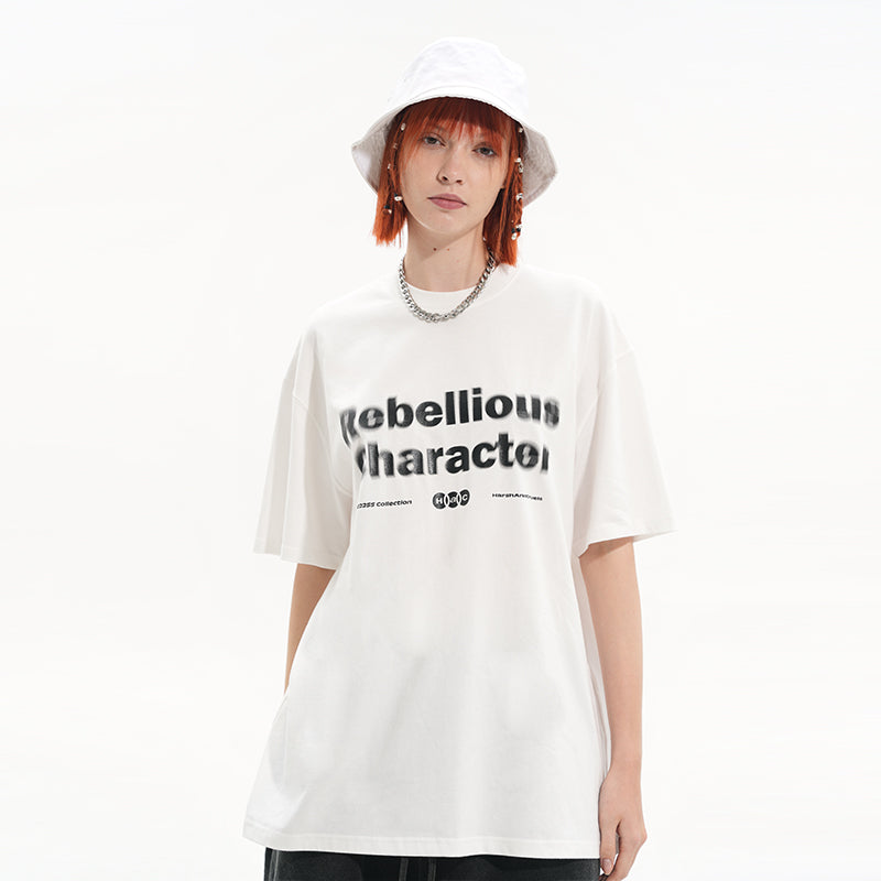 Slogan Logo Loose Tee