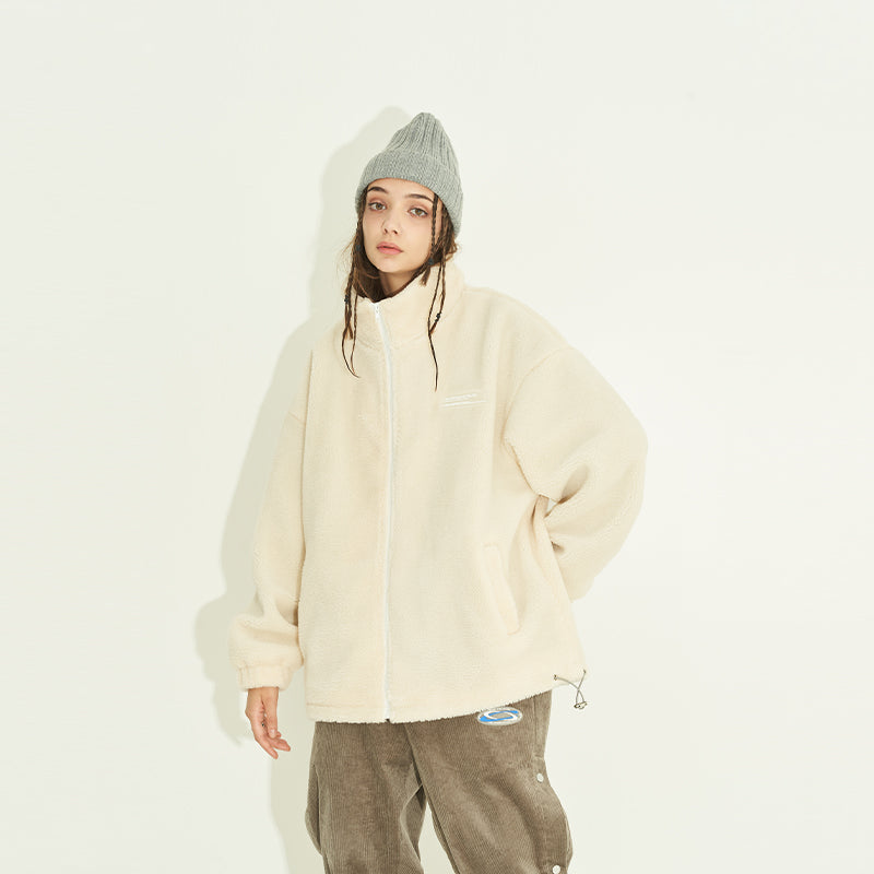 3D Angel Sherpa Coat