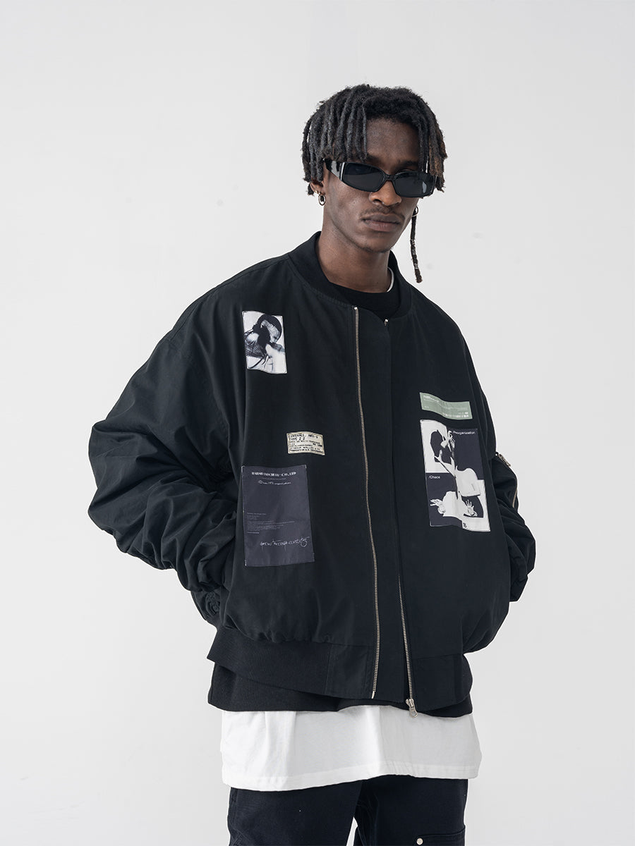Layout MA-1 Bomber Jacket
