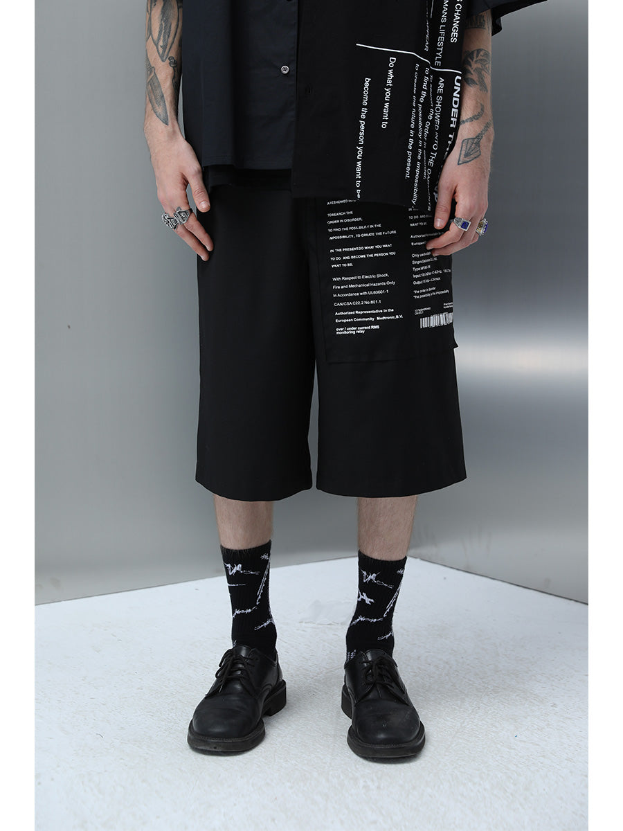 Details Straight Shorts