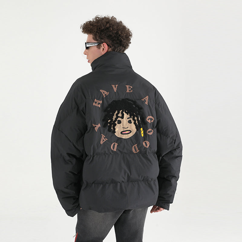 Cartoon Face Down Jacket