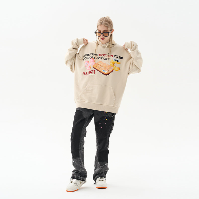 Sweets Printed Hoodie