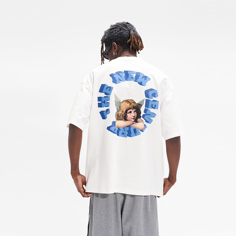 3D Angel Circle Tee