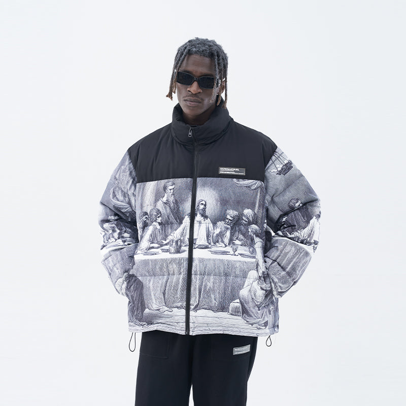 The Last Supper Stitching Down Jacket
