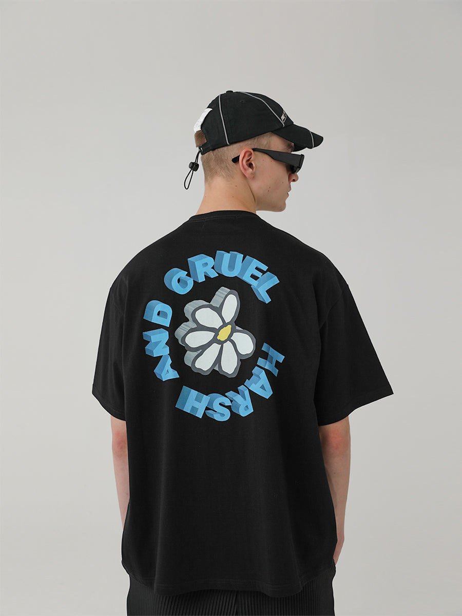 3D Logo Daisy Tee