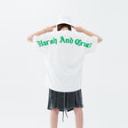 Gothic Logo Flocked Tee
