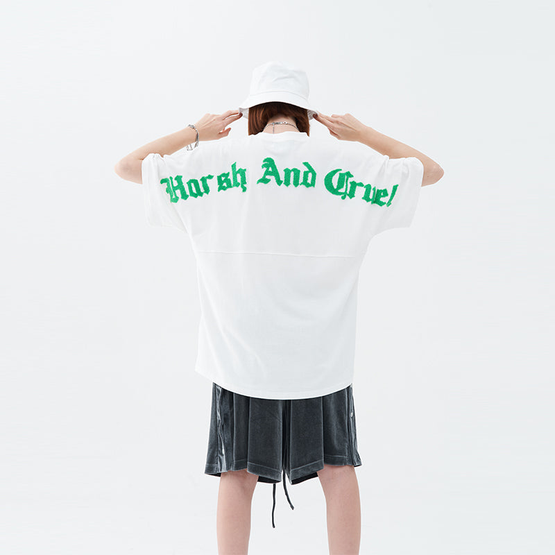 Gothic Logo Flocked Tee