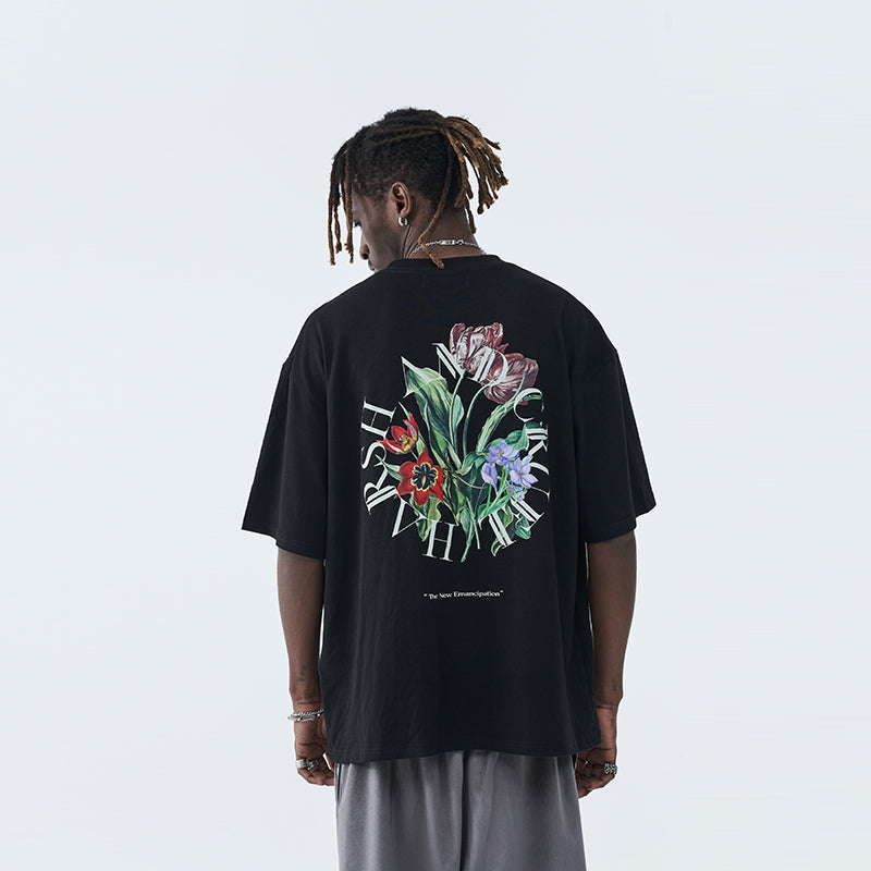Flowers Ring Logo Tee