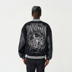 Commission Embroidered Varsity Jacket