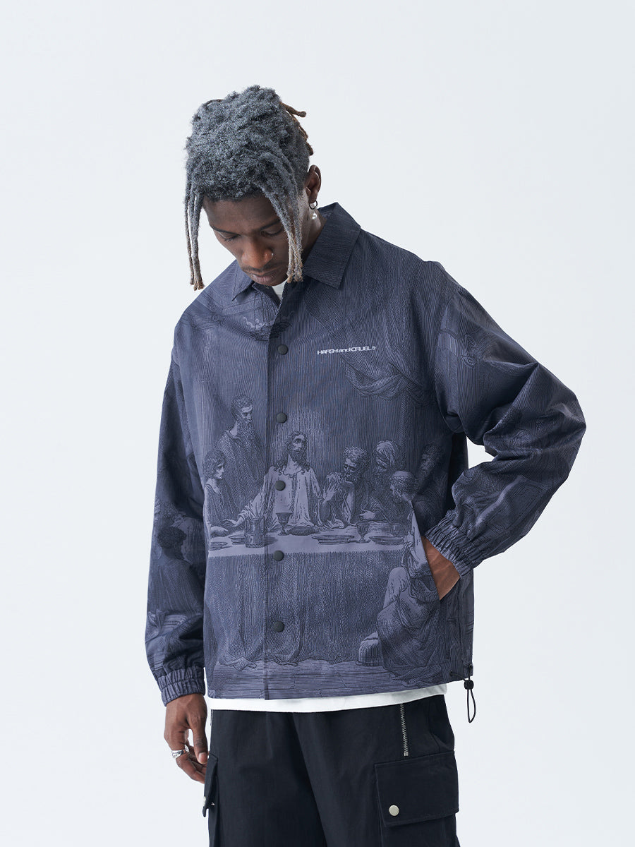 The Last Supper Dark Coach Jacket