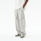 Front Pockets Loose Casual Sweatpants