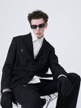 Load image into Gallery viewer, Asymmetrical Design Casual Suit
