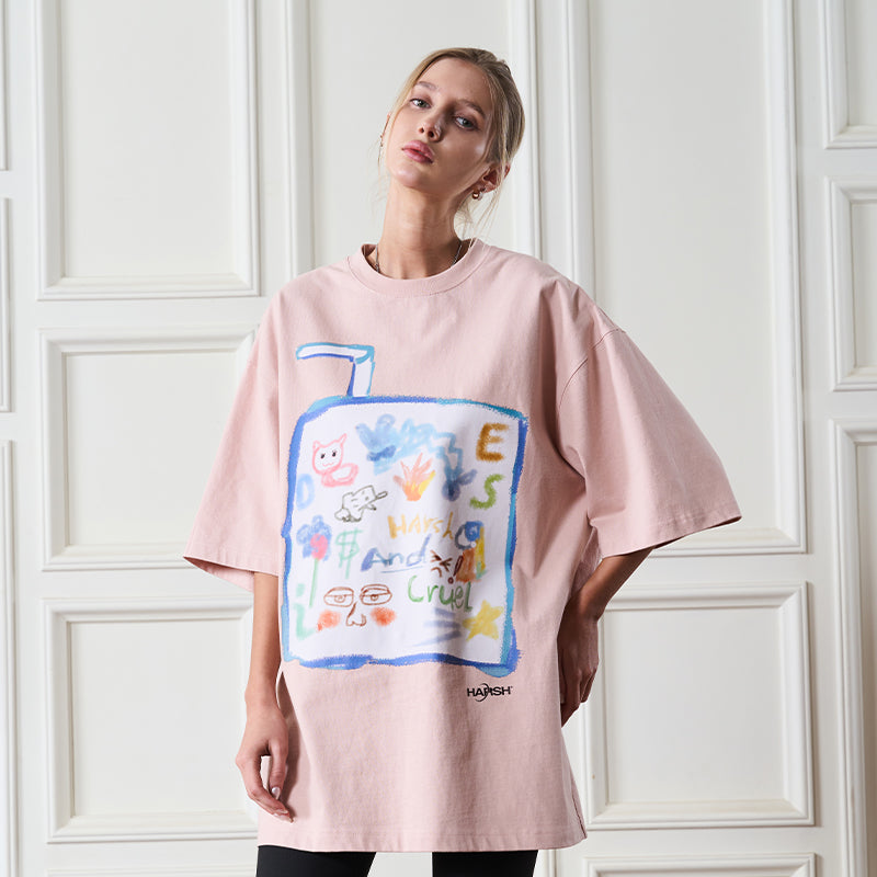 Milk Box Printed Tee