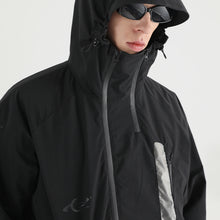 Load image into Gallery viewer, Asymmetric PVC Windproof Jacket
