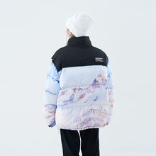 Load image into Gallery viewer, Oil Painting Mountain Landscape Down Jacket
