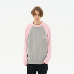 Colorblock Sleeves Logo Sweater