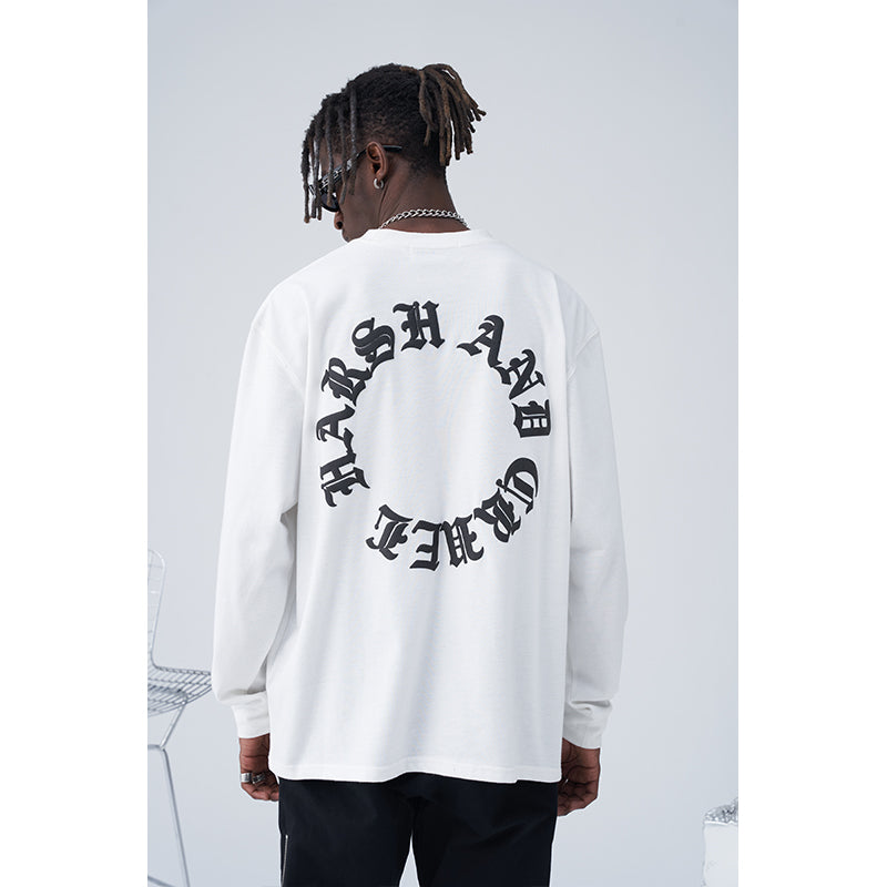 Ring Gothic Logo Long Sleeve Tee