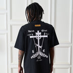 Pirate Cross Gothic Logo Tee