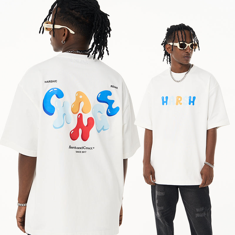 Bubble Logo Printed Tee