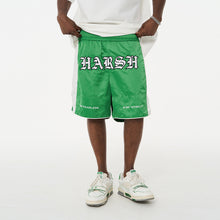 Load image into Gallery viewer, Embroidered Logo Slogan Shorts
