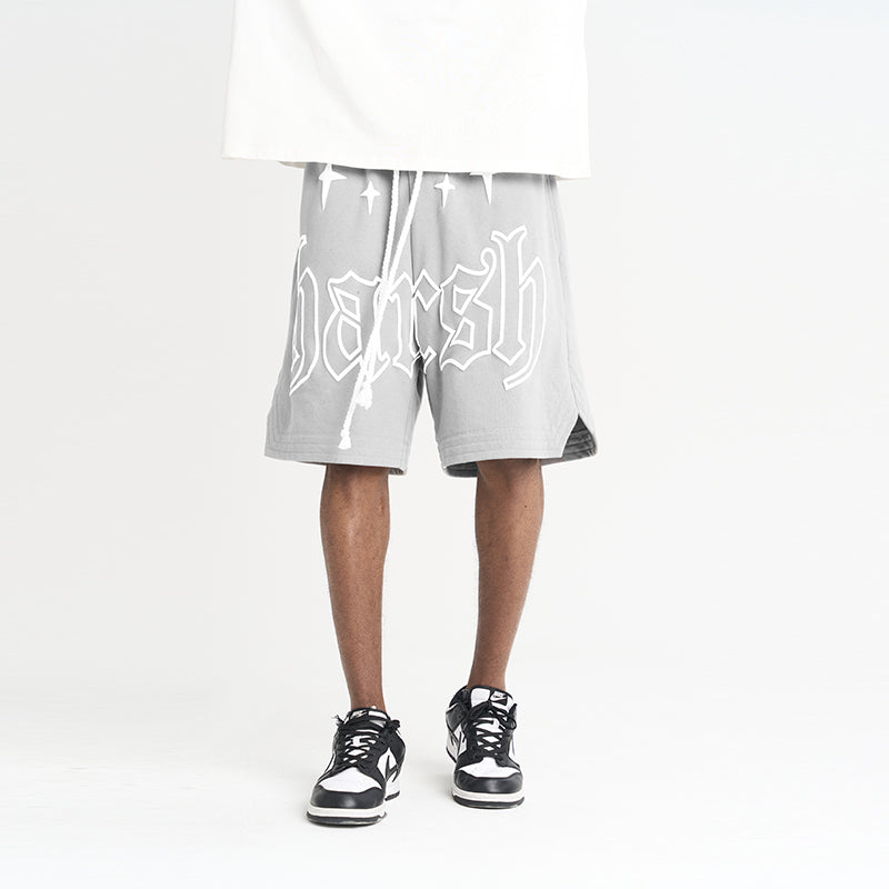 Foam Print Logo Basketball Shorts