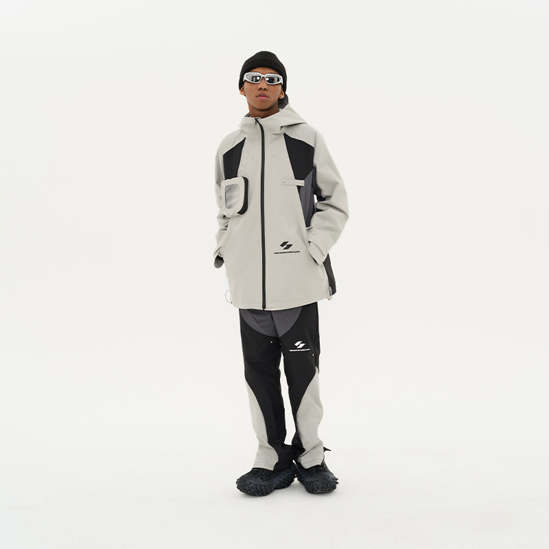 Deconstructed Irregural Functional Jacket