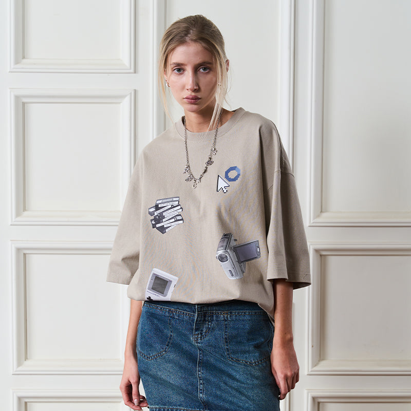 Retro Nostalgia Printed Tee