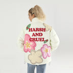 Cartoon Flowers Down Jacket