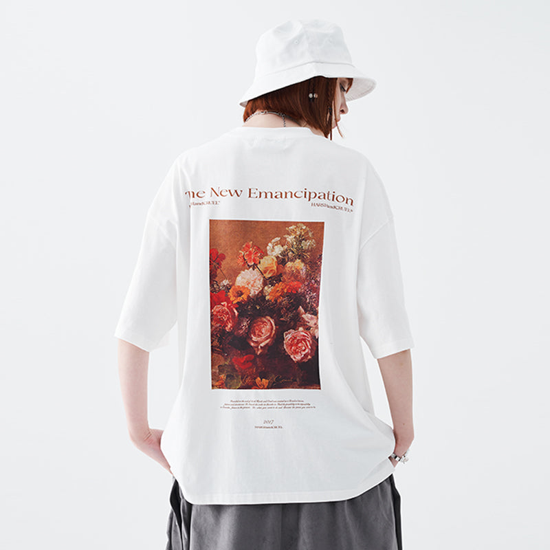 Retro Oil Painting Classic Tee