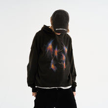 Load image into Gallery viewer, Painted Fireworks Hoodie
