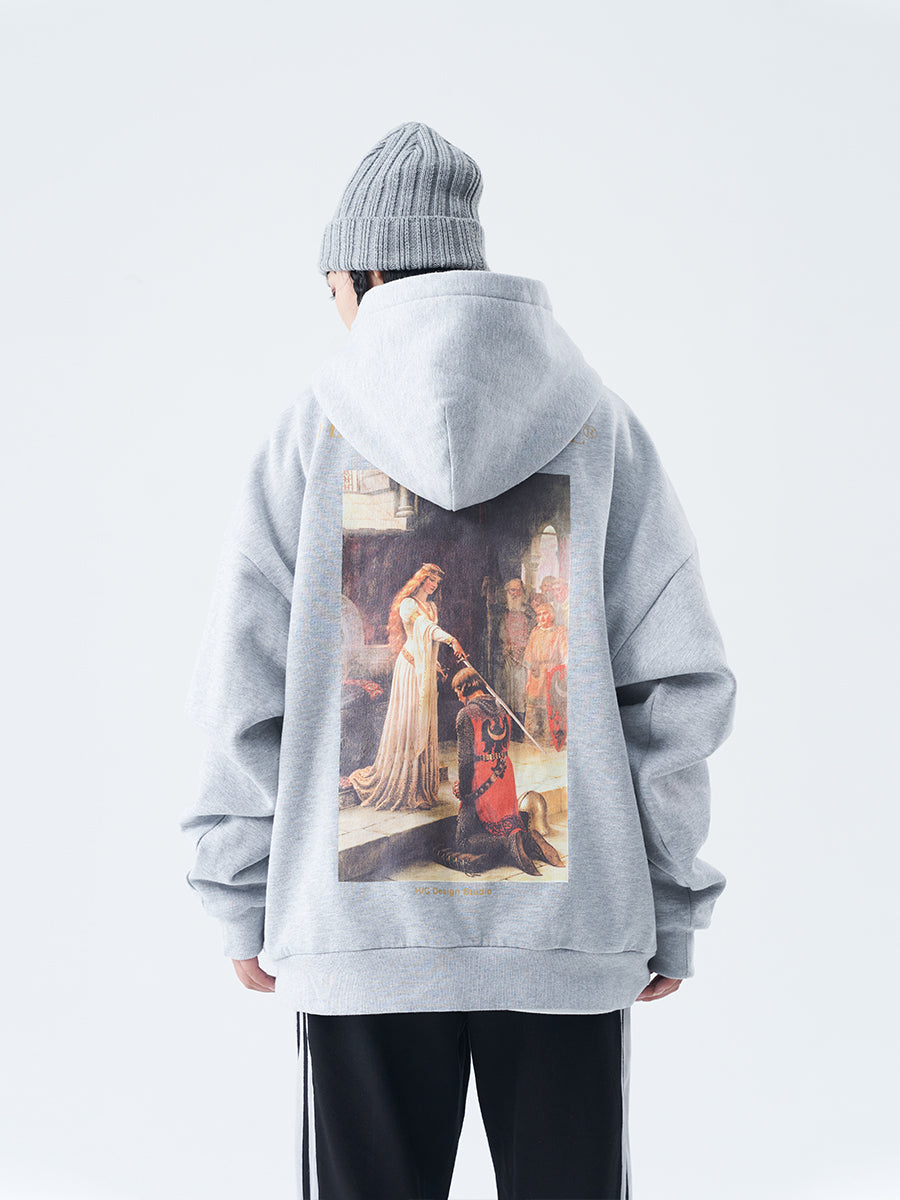 Knight Print Hoodie