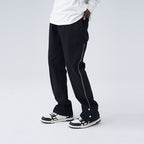 Zipper Snap Flared Pants