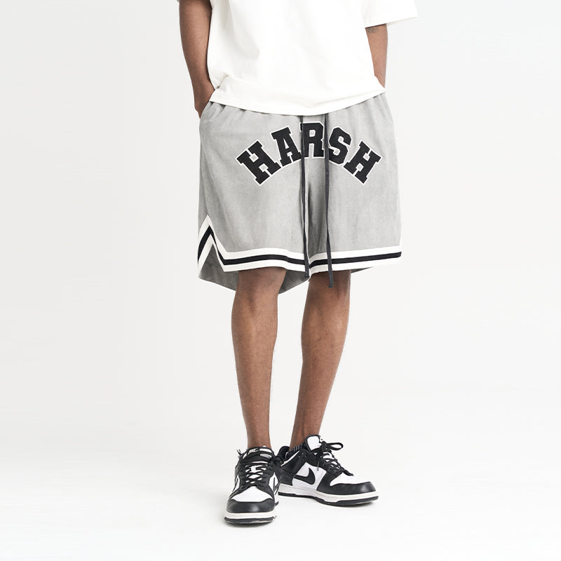 Heavy Logo Basketball Shorts