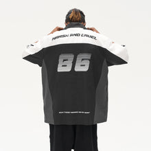 Load image into Gallery viewer, Colorblock Logo Racing Printed Shirt
