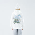 Monet Oil Painting Circle Hoodie