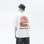 Handpainted Sunset Tee