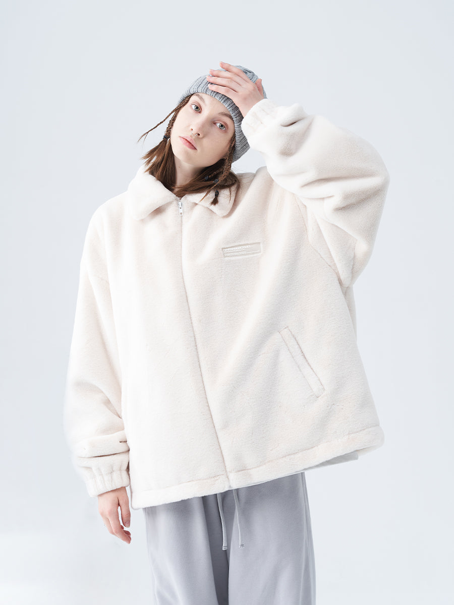 Sunset Handwriting Sherpa Jacket