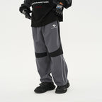 Splicing Irregular Stitching Loose trousers