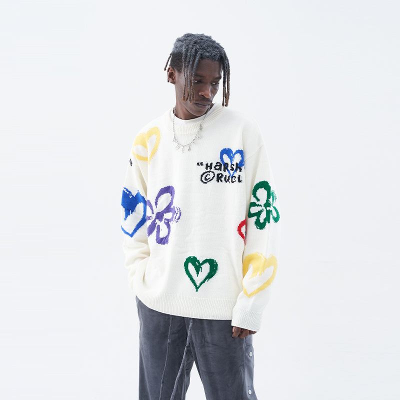 Spray Paint knit Sweater