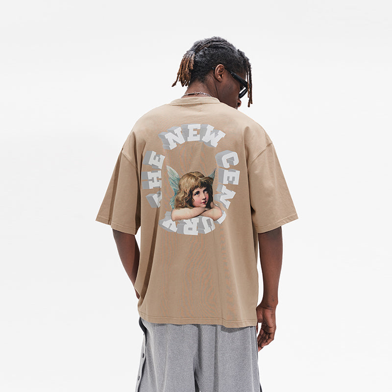 3D Angel Circle Tee