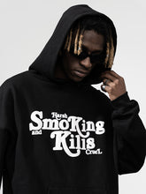Load image into Gallery viewer, Smoking Kills Logo Hoodie
