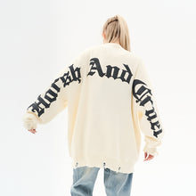 Load image into Gallery viewer, Gothic Logo Printed Cardigan
