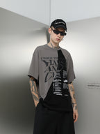 Deformed Logo Tee