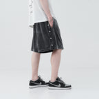 Velvet Breasted Shorts