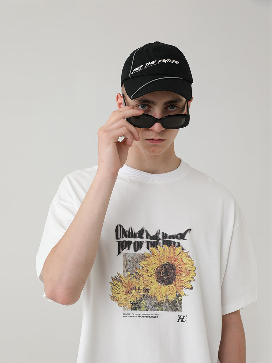 Sunflowers Oil Painting Tee