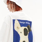 Oil Painting Dalmatian Printed Tee