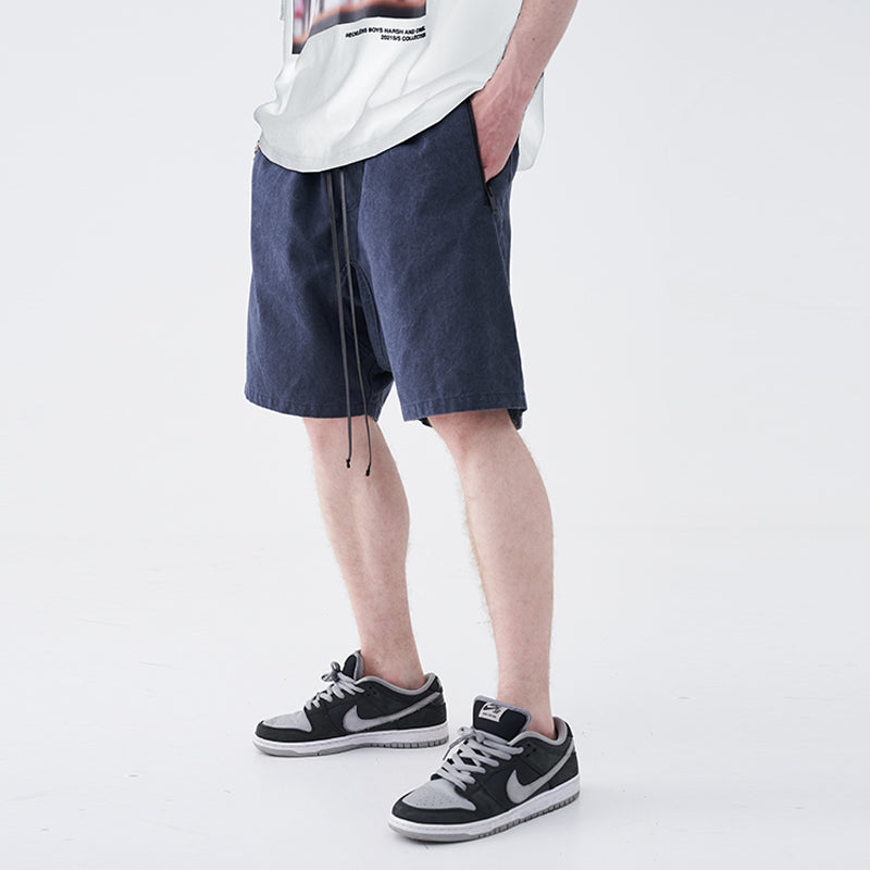 Wax Washed Loose Shorts