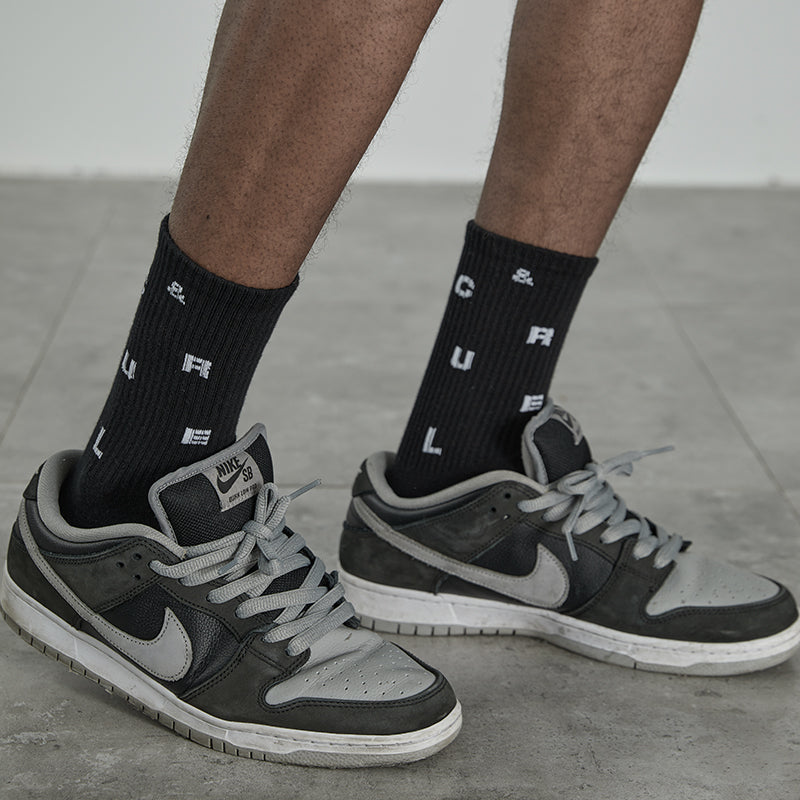 Scattered Logo Socks
